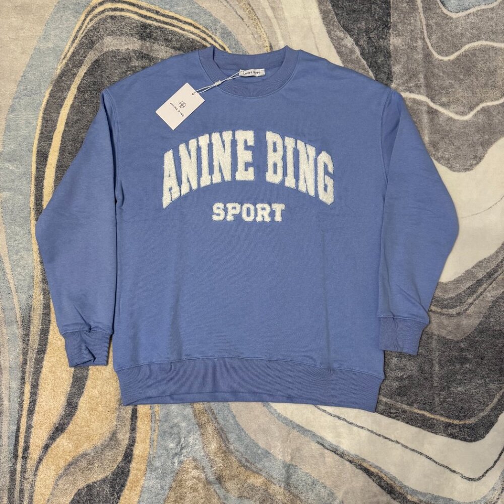 Anine Bing Sport Blue Sweater Womens Small or Medium